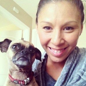Hi from rainy California. Frida and I this past weekend. 